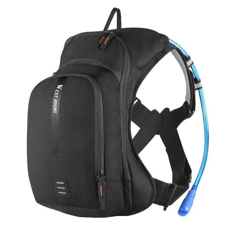 Cycling Hydration Pack | Ultralight 10L with Integrated Bladder | Ergonomic & Reflective