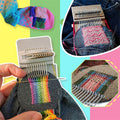Darning Loom Kit | Efficient Mending Loom | 10–28 Hooks | Durable Design