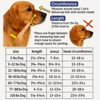 Dog Muzzle | Water-Friendly Breathable | Reflective Strip & Adjustable Strap