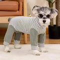 Dog Recovery Suit | Anti-Licking Full-Body | Breathable Long Sleeves | Post-Surgery Protection