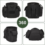 Dog Treat Pouch | Tactical Quick-Access | Zippered Compartments | Outdoor Use