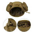Dog Treat Pouch | Tactical Quick-Access | Zippered Compartments | Outdoor Use