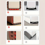 Door Draft Stopper | Adjustable Insulating Strip | Polyester with Foam Fill | Energy Efficient
