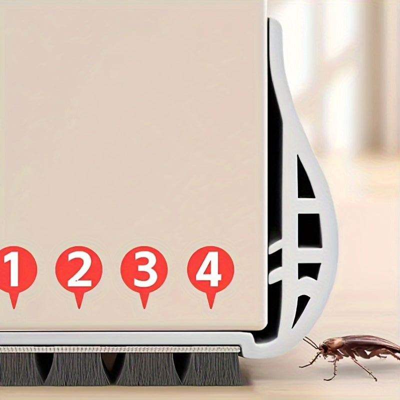 Door Draft Stopper | Adjustable Sliding Seal 92-99 cm | Polyester Foam Core | Energy Saving