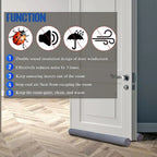 Door Draft Stopper | Weatherproof Foam Seal | 37 in Length | Peel-and-Stick Adhesive