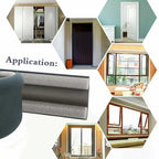Door Draft Stopper | Weatherproof Foam Seal | 37 in Length | Peel-and-Stick Adhesive