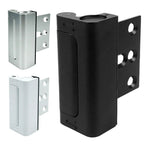 Door Security Latch | Anti-Theft Reinforcement | Aluminum, 33×23 cm | Child-Safe