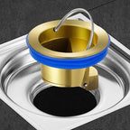 Drain Core | Brass Odor-Blocker | Hair Catcher & Silicone Seal | Fits 3.3–4.0 cm