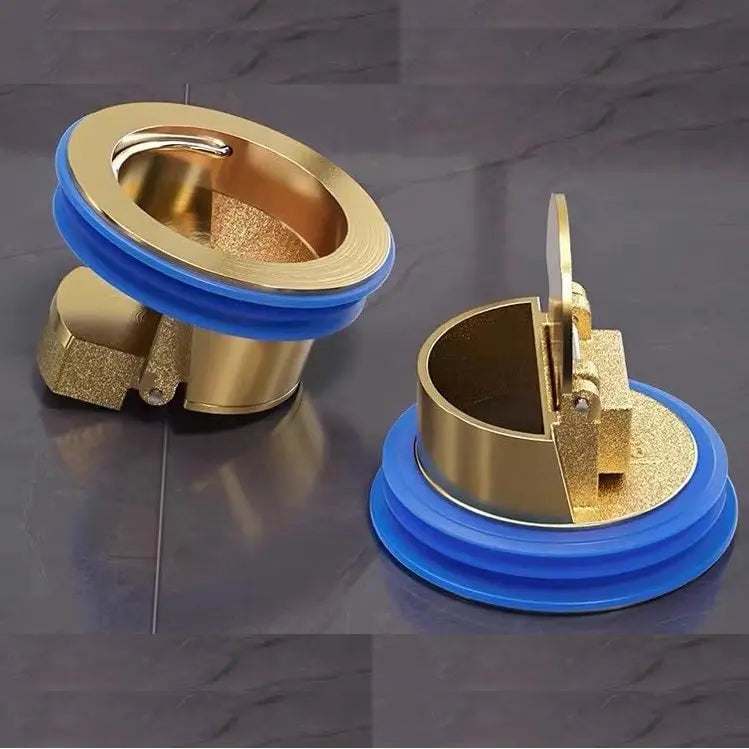Drain Core | Brass Odor-Blocker | Hair Catcher & Silicone Seal | Fits 3.3–4.0 cm