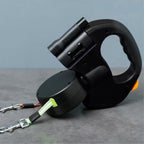 Dual Dog Leash | Tangle-Free Swivel Design | Durable Lightweight Construction | Comfortable Control