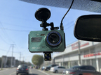 Dual-Lens Car Dash Camera | 4-Inch Display & Night Vision | High-Resolution Recording