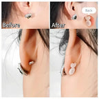 Earring Stabilizer | Food-Grade Silicone Ear Lifter | Hypoallergenic Support for Heavy Earrings