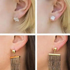 Earring Stabilizer | Food-Grade Silicone Ear Lifter | Hypoallergenic Support for Heavy Earrings