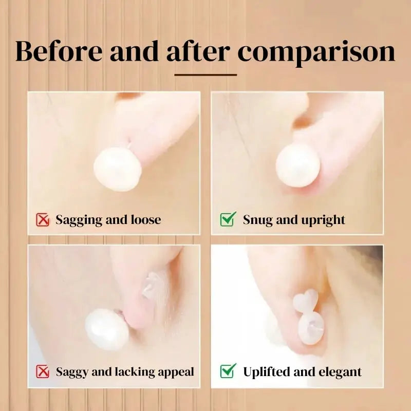Earring Stabilizer | Food-Grade Silicone Ear Lifter | Hypoallergenic Support for Heavy Earrings