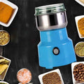 Electric Food Grinder | High-Speed Motor | Stainless Steel Blades & Bowl | Compact Portable Design