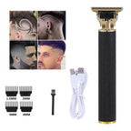 Electric Hair Trimmer | T-Blade Precision | Cordless Rechargeable | Ergonomic Grip