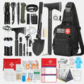 Emergency Preparedness Kit | 262-Piece First Aid & Survival | Carbon Steel Tools, Molle Bag