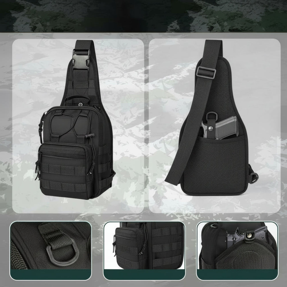 Emergency Preparedness Kit | 262-Piece First Aid & Survival | Carbon Steel Tools, Molle Bag