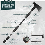 Emergency Preparedness Kit | 262-Piece First Aid & Survival | Carbon Steel Tools, Molle Bag