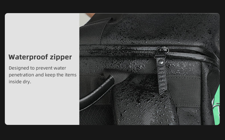 Expandable Rolltop Backpack for 17-inch Laptop | Water-Resistant Oxford | Anti-Theft Security