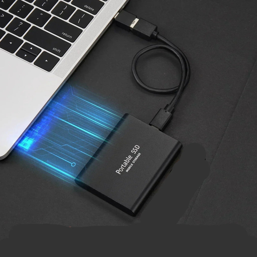 External SSD 128TB | Ultra-Fast Data Transfer | Aluminum Case & Compact Design
