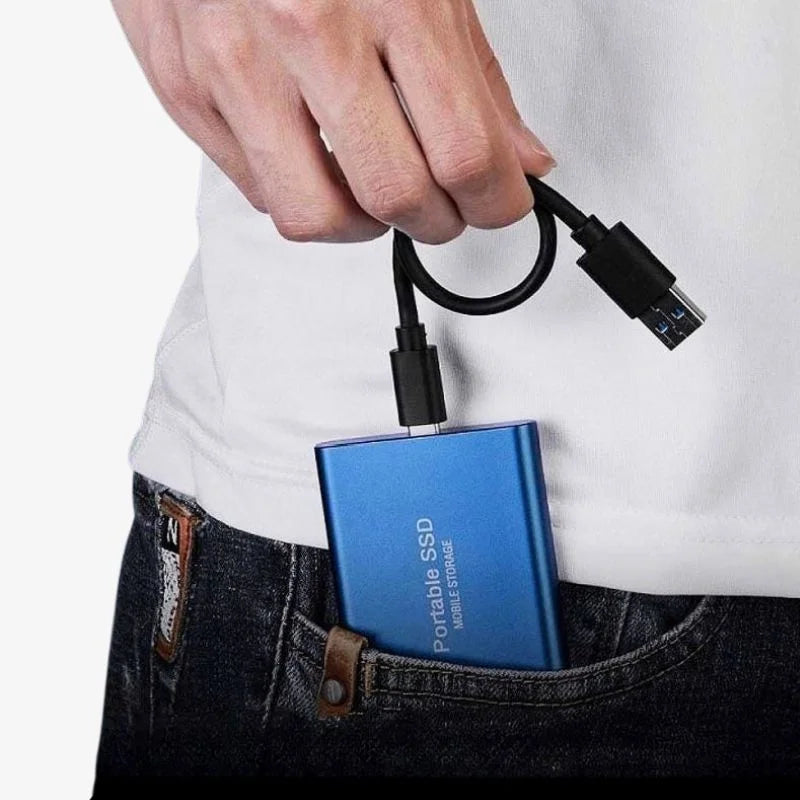 External SSD | High-Speed | Aluminum Casing & Shock Resistant | PC & Console Compatible
