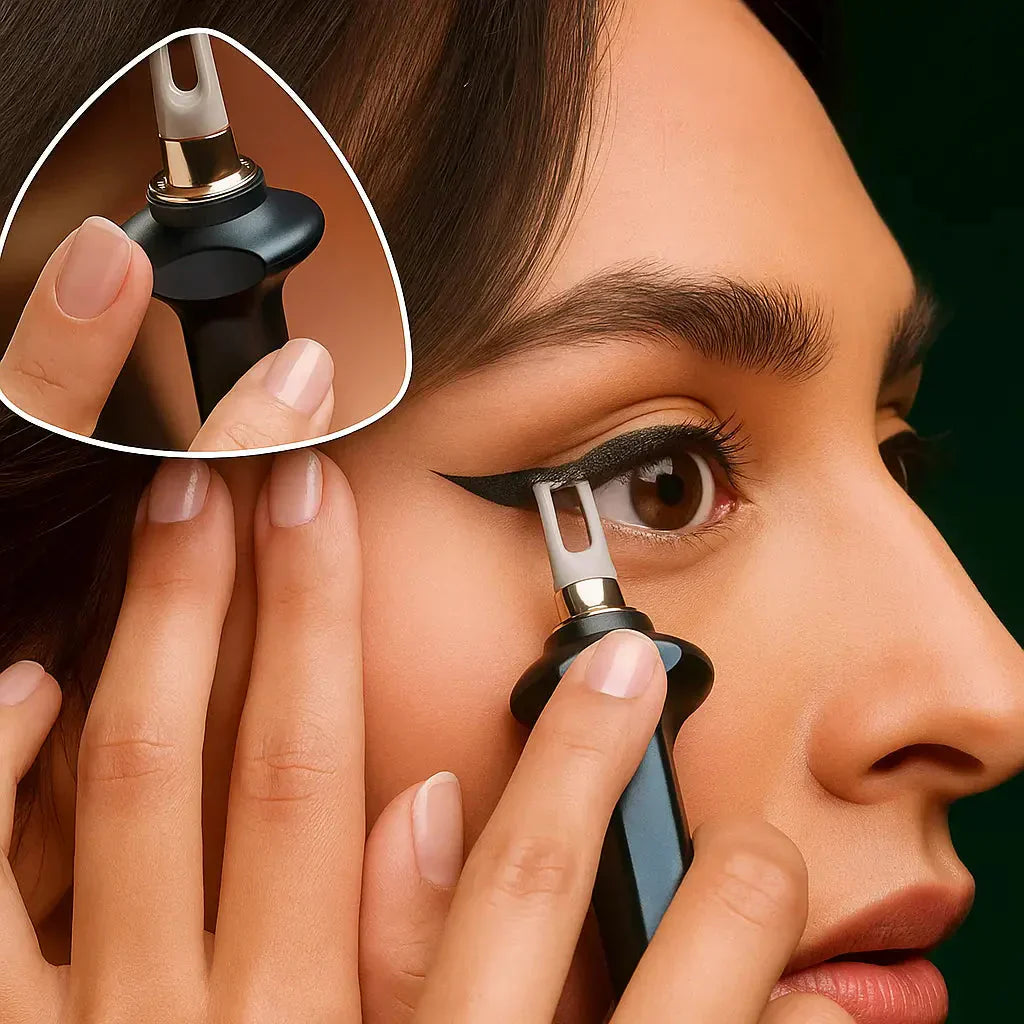 Eyeliner Kit | Precision Applicator | Waterproof Gel (Black, Brown) | Smudge-Proof