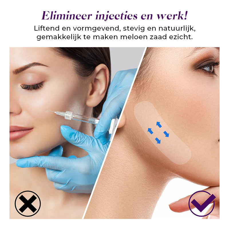 Facelift Tape | Invisible Slim Waterproof Adhesive | 40 Pieces | Instant Skin Firming