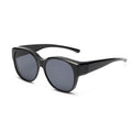 Fit-Over Sunglasses for Glasses | Polarized UV400 Protection | Oversized Cat-Eye Frame