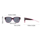 Fit-Over Sunglasses for Glasses | Polarized UV400 Protection | Oversized Cat-Eye Frame