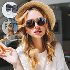 Fit-Over Sunglasses for Glasses | Polarized UV400 Protection | Oversized Cat-Eye Frame