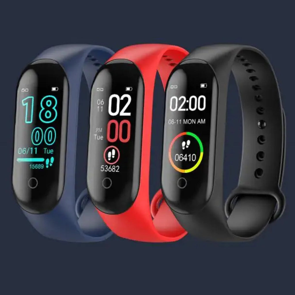 Fitness Smartwatch | Blood Pressure & Heart Rate Tracking | 0.96-inch TFT Display | Water-Resistant