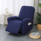 Fitted Recliner Chair Cover | Soft Microfiber | Side Pocket | Machine Washable
