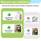 Flexible Mirror Sheet | Shatterproof & Bendable | Self-Adhesive Backing | Child-Safe