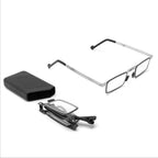 Folding Reading Glasses | Screwless Titanium Frame | Progressive & Blue Light Lenses