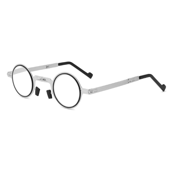 Folding Reading Glasses | Screwless Titanium Frame | Progressive & Blue Light Lenses