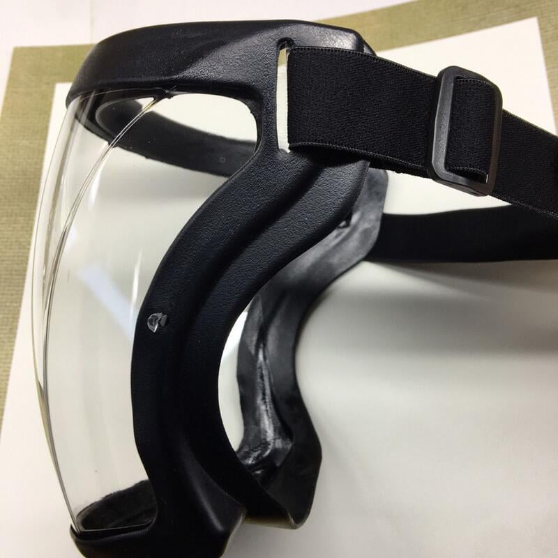 Full Face Shield | Large Wrap-Around Transparent | Anti-Fog | Comfortable Fit