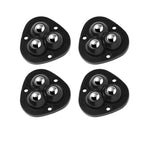 Furniture Mover Wheels | 360° Rotation | Self-Adhesive Backing & Stainless Steel Bearing