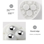 Furniture Mover Wheels | 360° Rotation | Self-Adhesive Backing & Stainless Steel Bearing