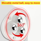 Furniture Mover Wheels | Full Rotation | Adhesive Base & Stainless Steel Bearings | 4-Pack