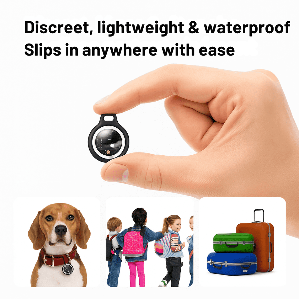 GPS Tracker for Seniors & Families | Real-Time Tracking | Waterproof & 12-Month Battery Life