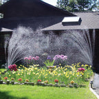 Garden Sprinkler System | 360° Adjustable Coverage | Multi-Mode Settings | Time-Saving
