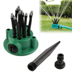 Garden Sprinkler System | 360° Adjustable Coverage | Multi-Mode Settings | Time-Saving