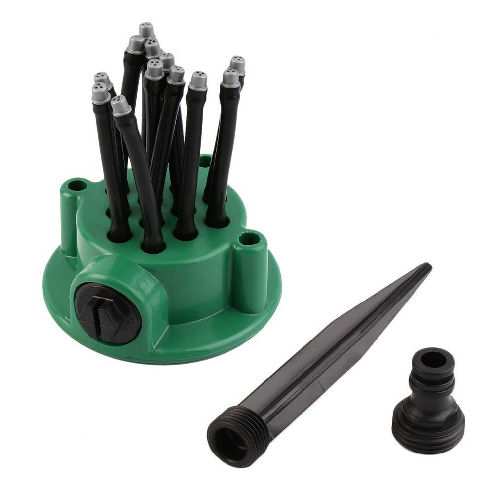 Garden Sprinkler System | 360° Adjustable Coverage | Multi-Mode Settings | Time-Saving
