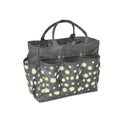 Garden Tool Organizer Bag | Floral Oxford Cloth | Multiple Pockets & Comfortable Carry Handles