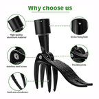 Garden Weeder | Detachable Extendable Handle | Stainless Steel | Ergonomic Design