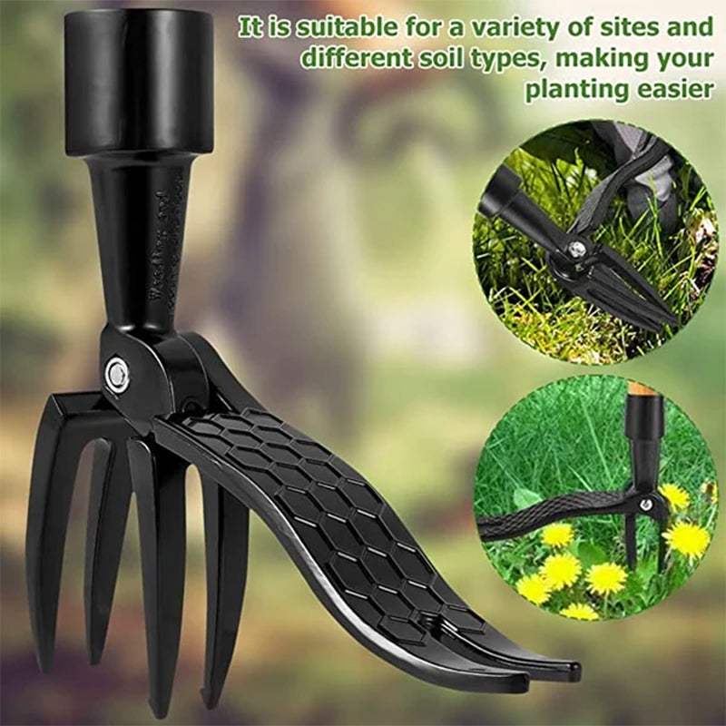 Garden Weeder | Detachable Extendable Handle | Stainless Steel | Ergonomic Design