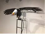 Garden Wind Spinner | Kinetic Sculpture | Powder-Coated Metal with Ground Stake