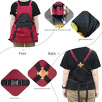 Gardening Apron | Crossback Straps & Quick-Release Pocket | Oxford Fabric & Water-Resistant Chest