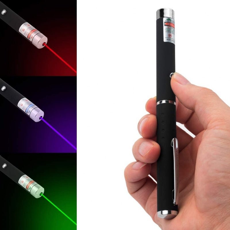 Handheld Laser Pointer | High-Power Beam | Rechargeable | For Presentations & Stargazing